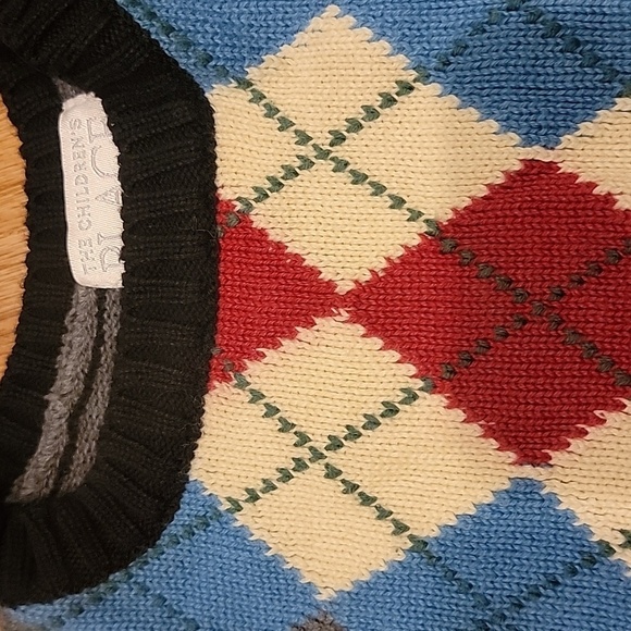 Children's Place Argyle Sweater Vest - Picture 3 of 6
